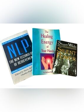 Self Help Books NLP, Healing Energy of Your Hands, The Silent Power Bundle